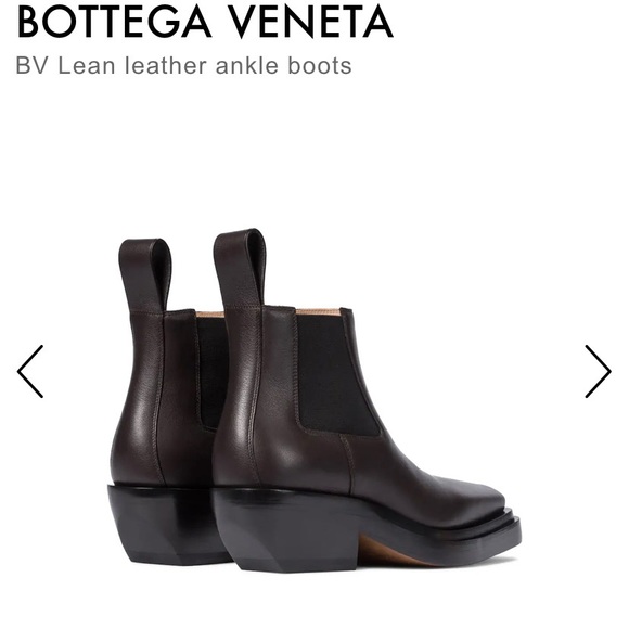 Bottega Veneta Lean Square Toe Boots - Picture 11 of 16
